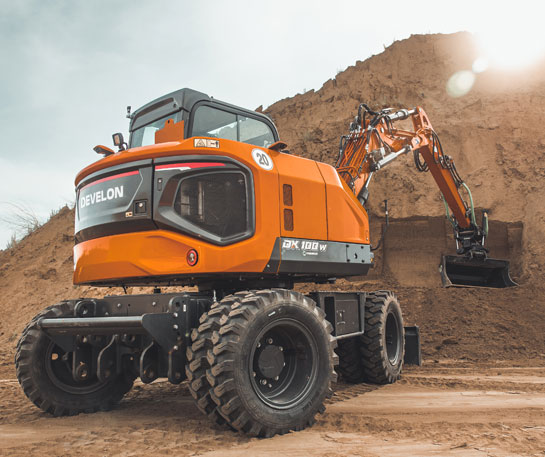 Excavator cu roți în Vaslui